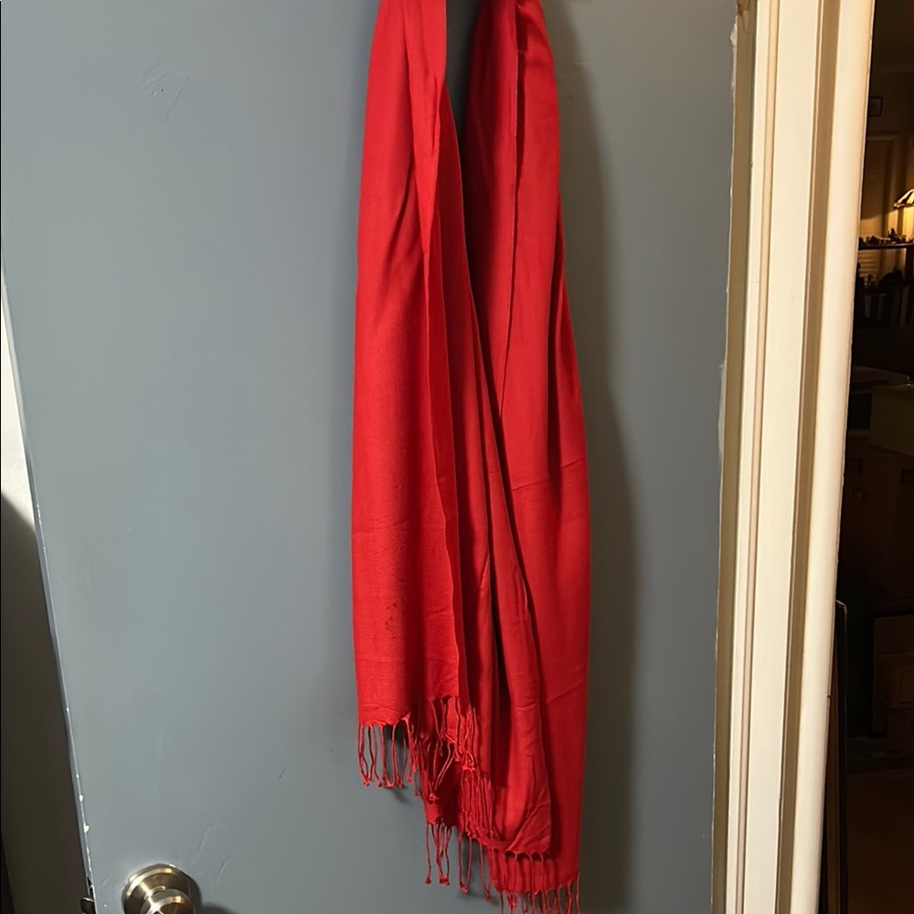 Elegant Red Scarf